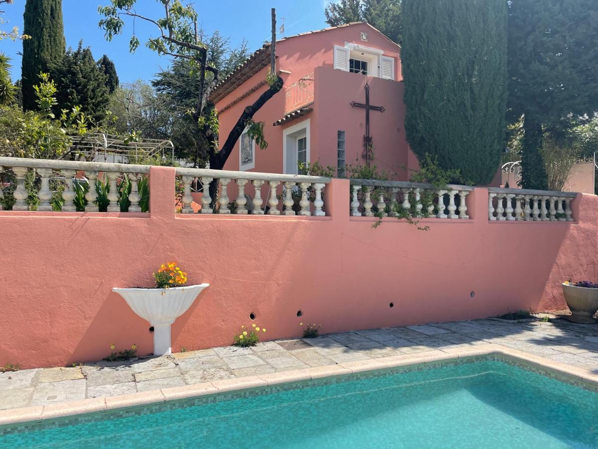 Chambre D'Hotes Duplex Le Petit Mas Nicois De La Villa Rose Ница Екстериор снимка